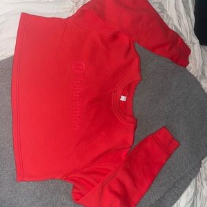 Lululemon cropped sweatshirt